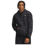 Herren-Sweatshirt Under Armour UA Rival Flc Prtd Hoodie schwarz Black