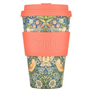 Thermotasse Ecoffee cup William Morris Gallery, Strawberry Thief 400 ml rosa