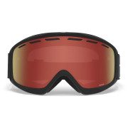 Skibrille Giro Index 2.0 Black Wordmark Amber Scarlet