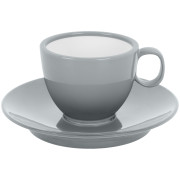 Tassen-Set Brunner Set Espresso grau