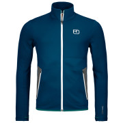 Herren-Sweatshirt Ortovox Fleece Jacket blau PetrolBlue