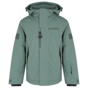 Kinder Skijacke Husky Gonzal K faded green