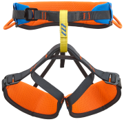 Kinder Klettergurt Climbing Technology Dyno blau Electric Blue / Orange / Anthracite