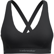 Sport-BH Icebreaker W Mer 125 Cool-Lite Sprite Racerback Bra schwarz Black