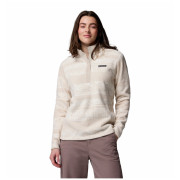 Damen-Sweatshirt Columbia Benton Springs™ Printed Half Snap beige Dark Stone Deschutes Days