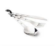 Besteck GSI Outdoors Glacier Stainless 3 Pc. Ring Cutlery
