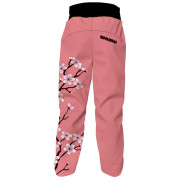 Kinder Softshellhose WAMU Pink