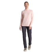 Damen-T-Shirt Craghoppers NosiLife SolarShield+ Half Zip Top