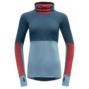 Damen Funktions-Sweatshirt Devold Expedition Arctic Pro Hoodie blau/hellblau Flood