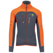 Herrenjacke Karpos Alagna Evo Jacket schwarz/orange India Ink/Grenadine