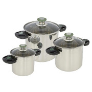 Geschirrset Bo-Camp Elegance Compact 3 silber Silver