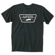 Herren-T-Shirt Vans MN Full Patch schwarz Black/White