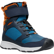 Kinder Winterschuhe Keen Skua Winter Wp Youth blau sky captain/gold flame