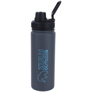 Thermoflasche Zulu Vacuum Sport 500 grau/blau grey/blue