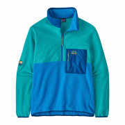 Herren-Sweatshirt Patagonia M's Microdini 1/2 Zip P/O hellblau Vessel Blue