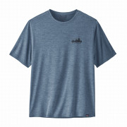 Herren-T-Shirt Patagonia M's Cap Cool Daily Graphic Shirt blau '73 Skyline: Utility Blue X-Dye