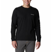 Herren-T-Shirt Columbia CSC Basic Logo™ LS Sleeve schwarz Black, CSC Sleeve Logo