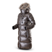 Damen-Wintermantel Trimm Lustic Lux gold Light gold
