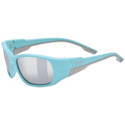 Sportbrille Uvex Sportstyle 514 hellblau Lightblue/Mirror Silver
