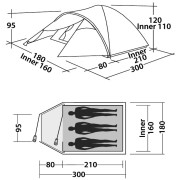 Wanderzelt Easy Camp Quasar 300