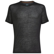 Herren-Funktionsshirt Icebreaker M Mer 75 Cool-Lite Featherlight SS Crewe schwarz BLACK
