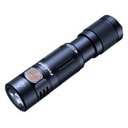 Aufladbare Taschenlampe Fenix E05R schwarz BLC