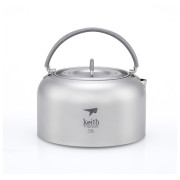 Kanne Keith Titanium Titanium Kettle 1 L grau