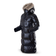 Damen-Wintermantel Trimm Lustic Lux schwarz Black