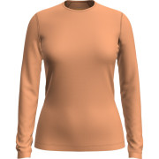 Damen-T-Shirt Icebreaker W's 260 Tech LS Crewe orange Feldspar