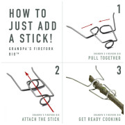 Bratgabel Light My Fire Grandpa's FireFork 2-pack