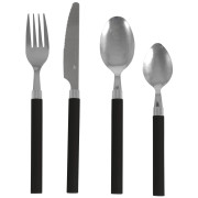 Besteckset Bo-Camp Cutlery Set 4 kusy pro 1 osobu schwarz Zwart