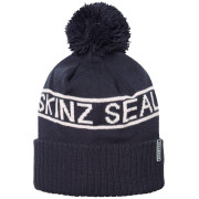 Wasserdichte Mütze SealSkinz Heacham dunkelblau/weiß Navy