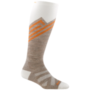 Damen-Kniestrümpfe Darn Tough Peaks Rfl Otc Ultra-Lightweight braun biscotti