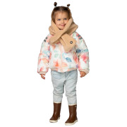 Kinder Winterjacke DucKsday Reversible Jacket Bliss/Sherpa růžová/hnědá Pastel/Pink