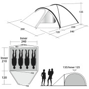 Wanderzelt Outwell Cloud 4 (2024)