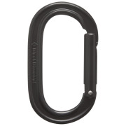 Karabiner Black Diamond Oval Keylock schwarz Black