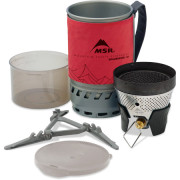 Gaskocher MSR WindBurner Stove System 1,0 l rot/grau red