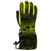 Kinderhandschuhe Relax Puzzy schwarz/gelb BlackNeonYellow