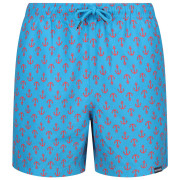 Herrenshorts Regatta Loras Swim Short m blau/rot Fluro Blue Anchor Print