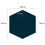 Zeltunterlage Warg Footprint 2