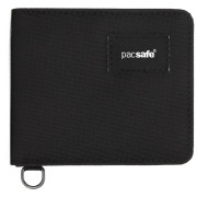 Geldbeutel Pacsafe RFIDsafe bifold wallet schwarz Black