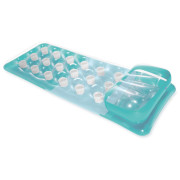 Aufblasbare Luftmatratze Intex 18-Pocket Fashion Mats 58890EU hellblau