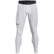 Herreunterhose Under Armour HG Armour Leggings weiß White/Black