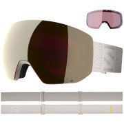 Skibrille Salomon Radium Pro S Sigma + 1 Lens beige Rainy Day