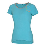 Damen-T-Shirt Ocún Bamboo T blau BlueCuracao