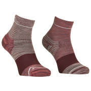 Damensocken Ortovox Alpine Quarter Socks W rosa/weinfarbe Wild Rose