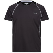Herren-T-Shirt Regatta Virda IV grau Ash/Black