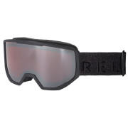 Skibrille Relax Sentinel schwarz/grau černá / růžová rose
