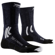 Socken X-Socks Trek X Merino dunkelblau MIDNIGHT BLUE/ARCTIC WHITE