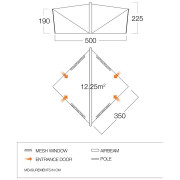 Zelt Vango Trigon AirHub